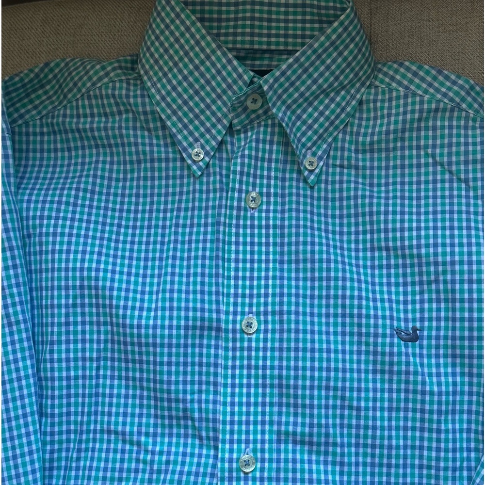 NWOT Southern Marsh Men’s Small Plaid Button Up $95
